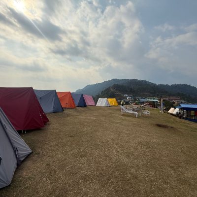 Tents at Australian Camp Windhorse Tours