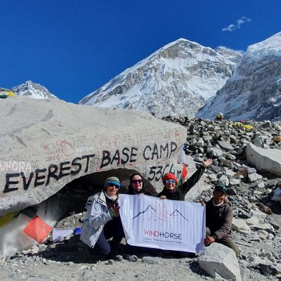 at EBC Windhorse Tours