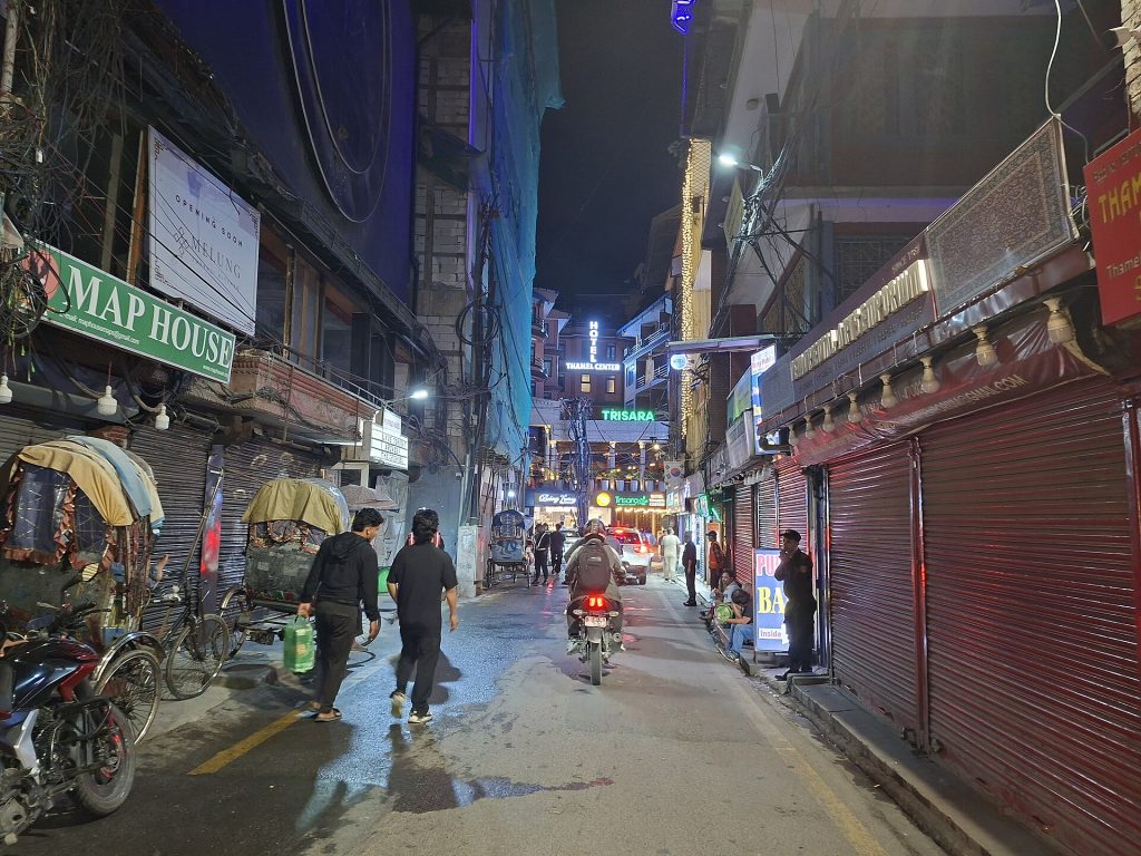 Thamel at night